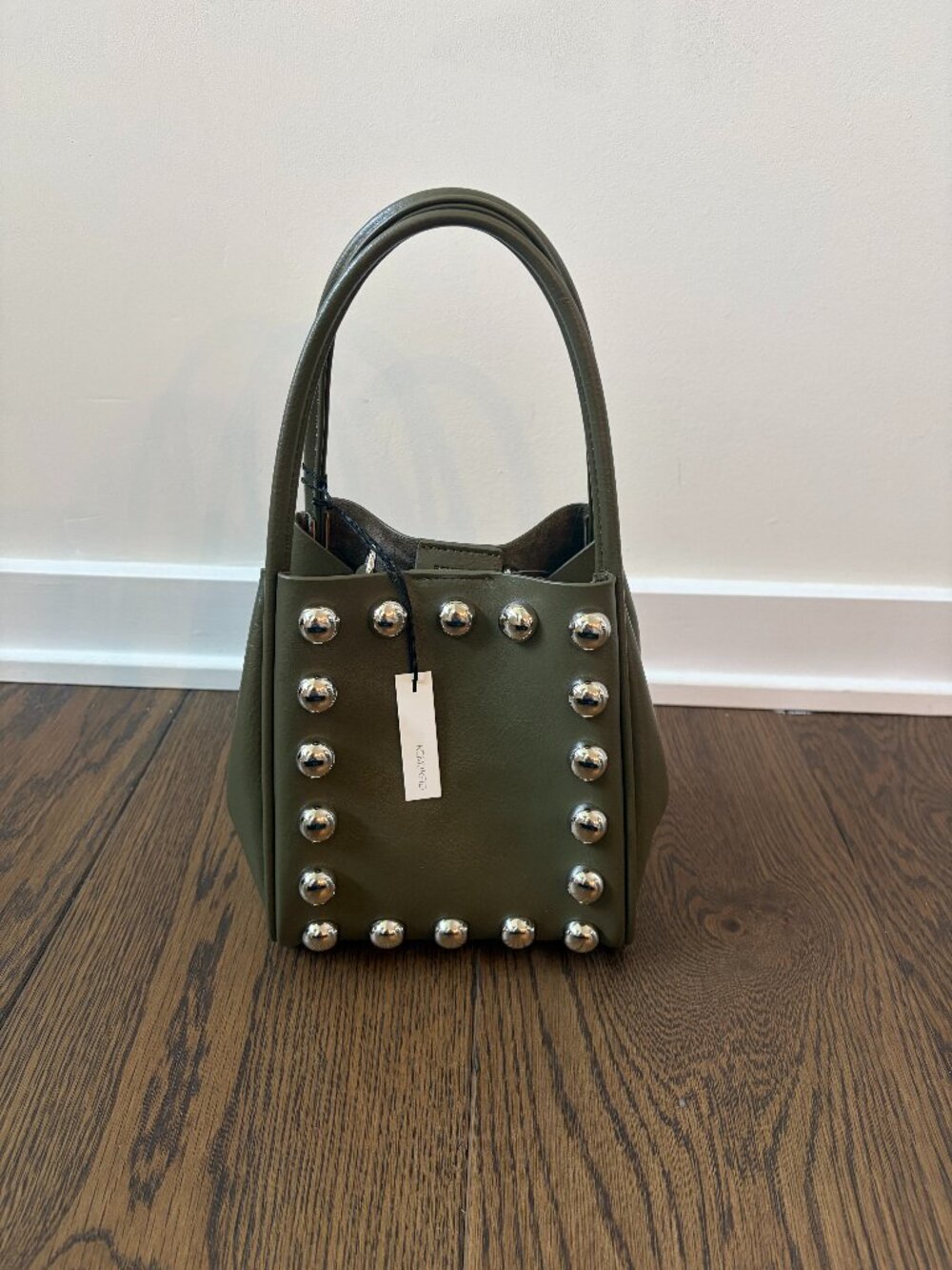 Silver Studded Hollace Bag - Sample from Anthropologie